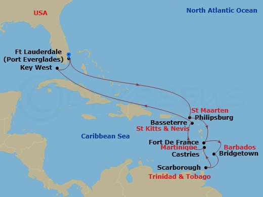 Cruise Map