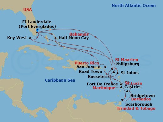 Cruise Map