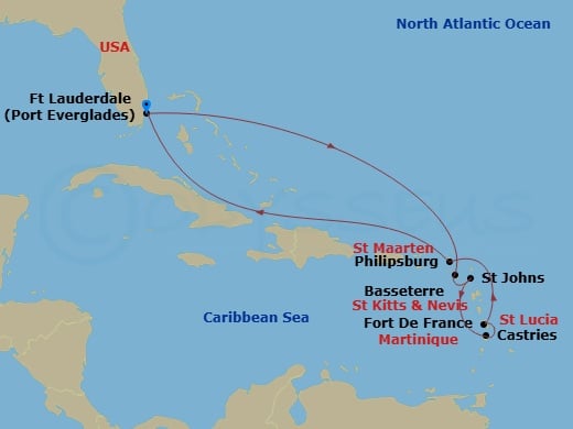 Cruise Map