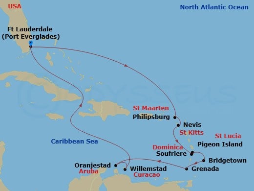 Cruise Map