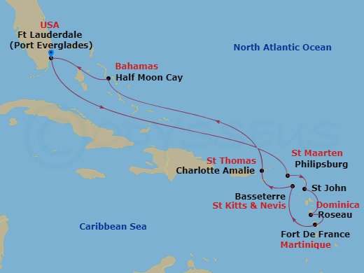 Cruise Map