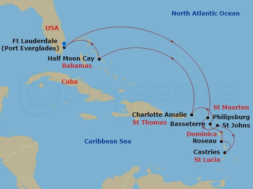 Cruise Map