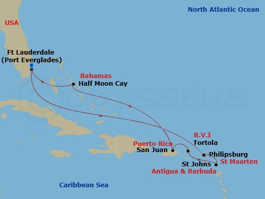 Cruise Map