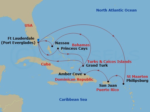 Cruise Map