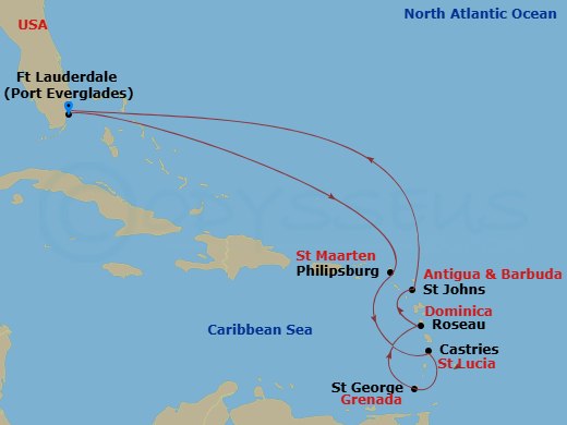 Cruise Map