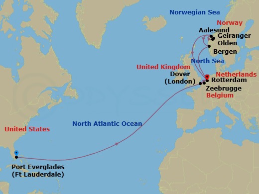 Cruise Map