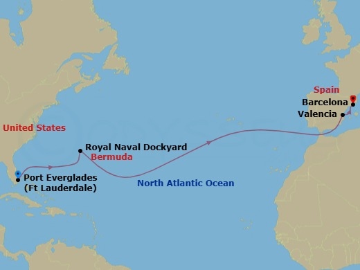 Cruise Map