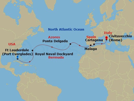 Cruise Map