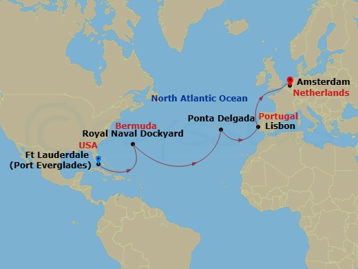 Cruise Map
