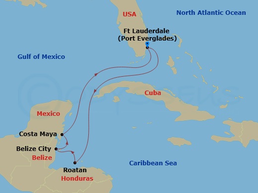 Cruise Map