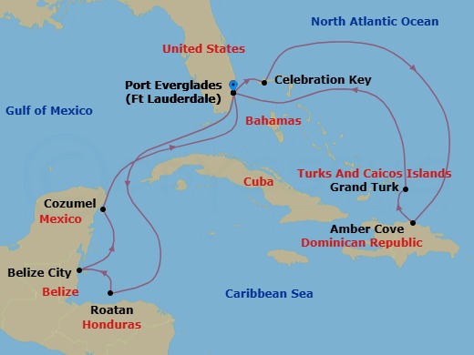 Cruise Map