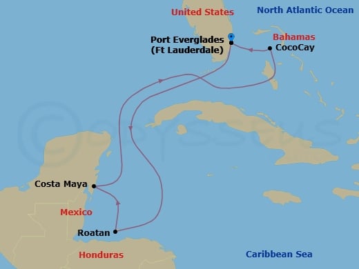 Cruise Map