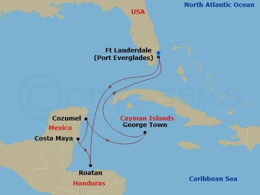 Cruise Map