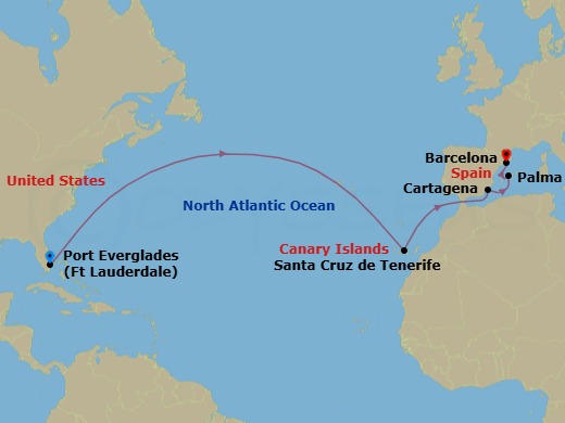Cruise Map