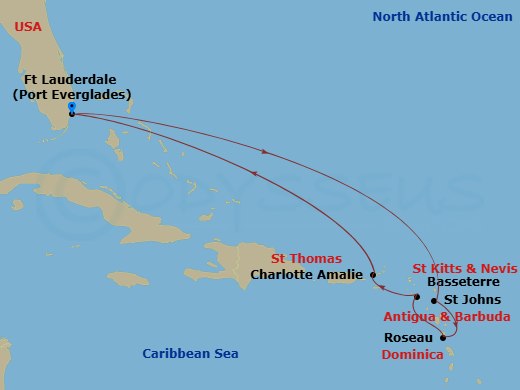 Cruise Map