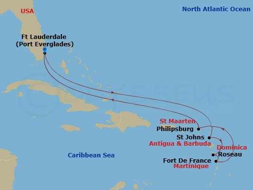 Cruise Map