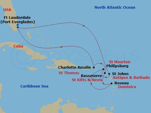 Cruise Map