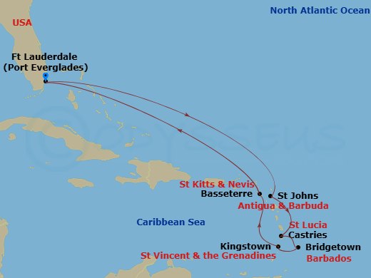 Cruise Map