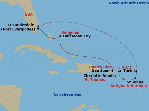 Cruise Map