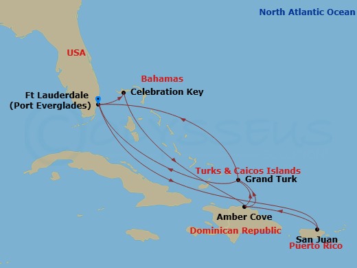 Cruise Map