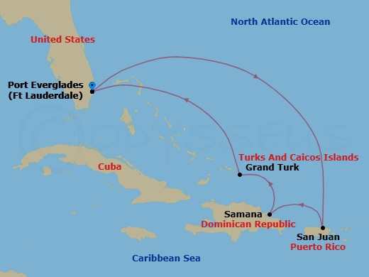 Cruise Map