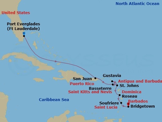 Cruise Map