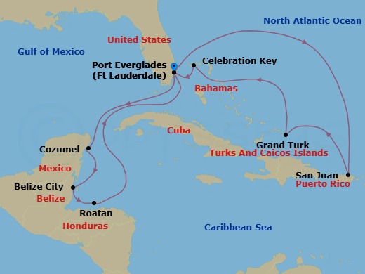 Cruise Map