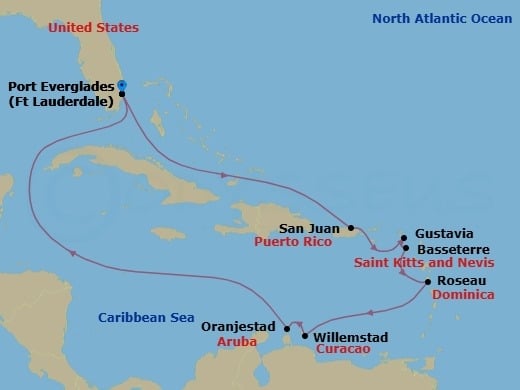 Cruise Map