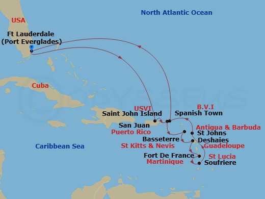 Cruise Map