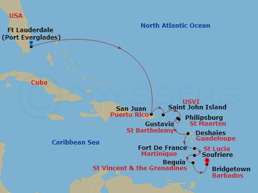 Cruise Map