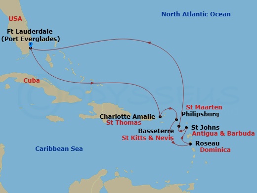 Cruise Map
