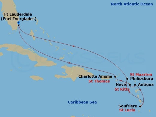 Cruise Map