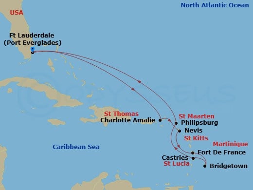 Cruise Map