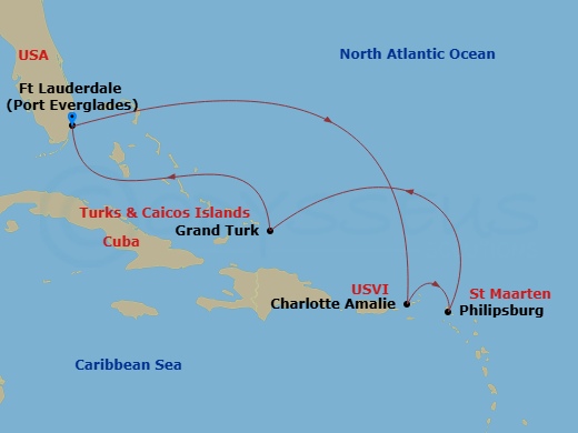 Cruise Map