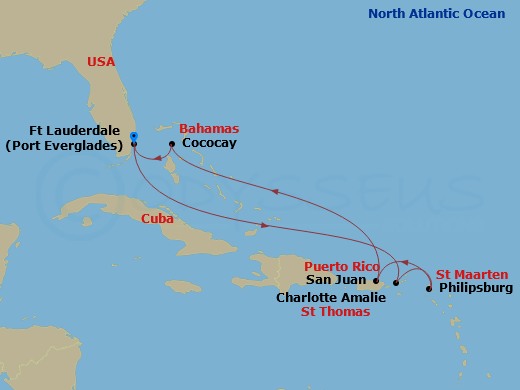 Cruise Map