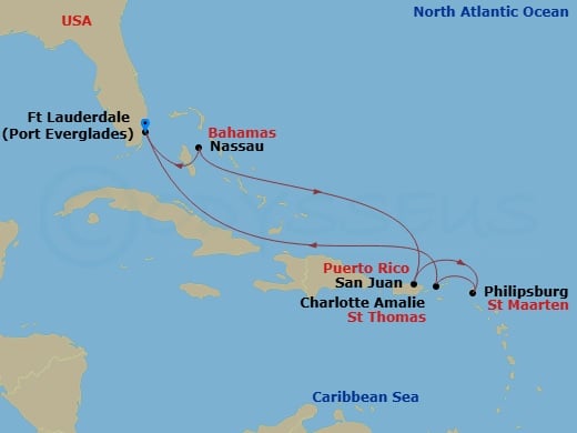 Cruise Map