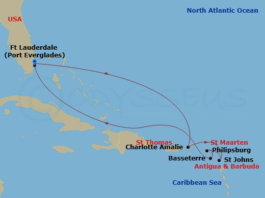 Cruise Map