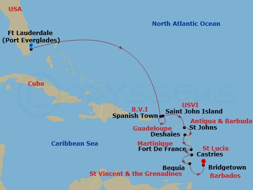 Cruise Map