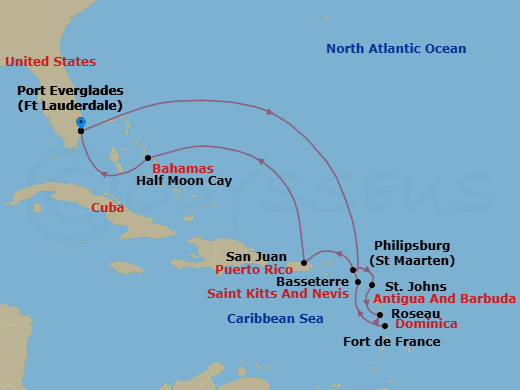 Cruise Map