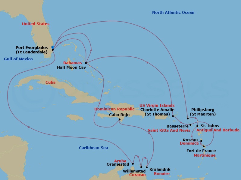 Cruise Map