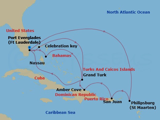 Cruise Map