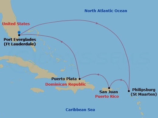 Cruise Map
