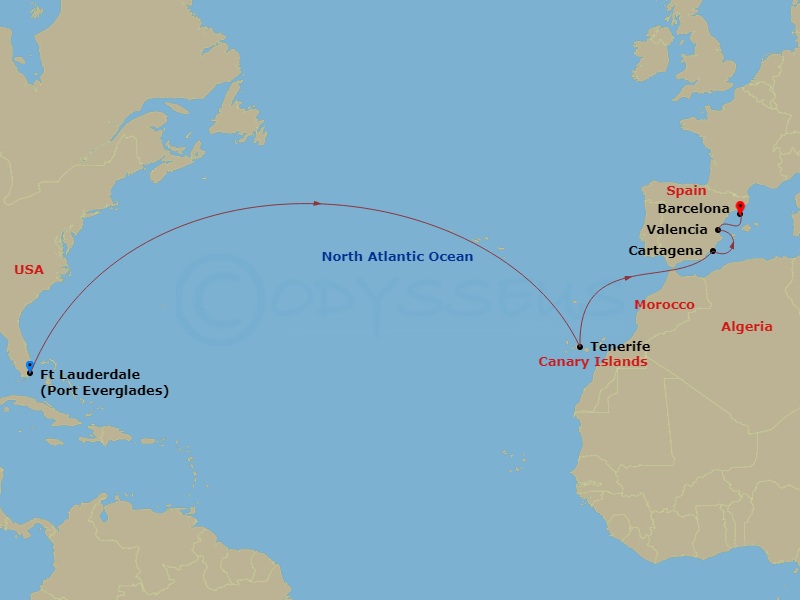 Cruise Map