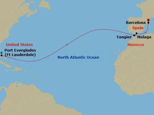 Cruise Map