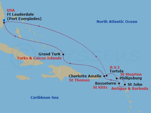 Cruise Map