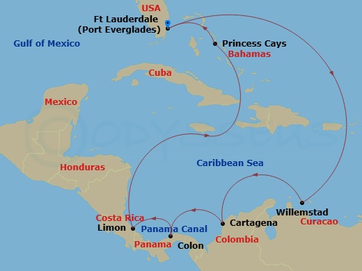 Cruise Map