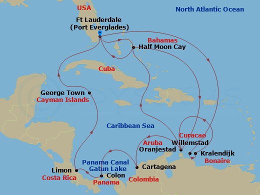 Cruise Map