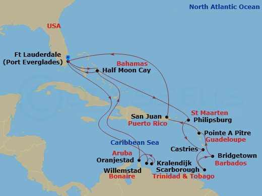 Cruise Map