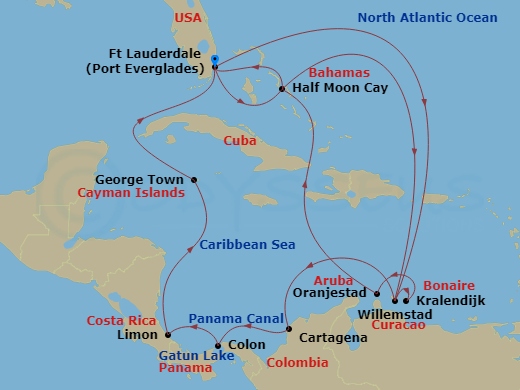 Cruise Map