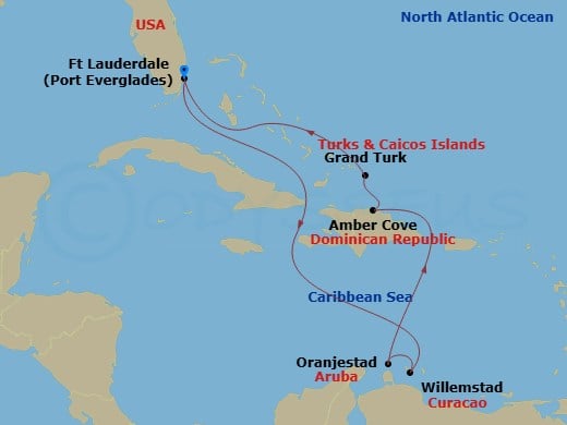 Cruise Map